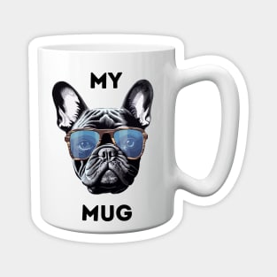 Frenchie Coffee - Frenchie Mug on a Mug! Magnet