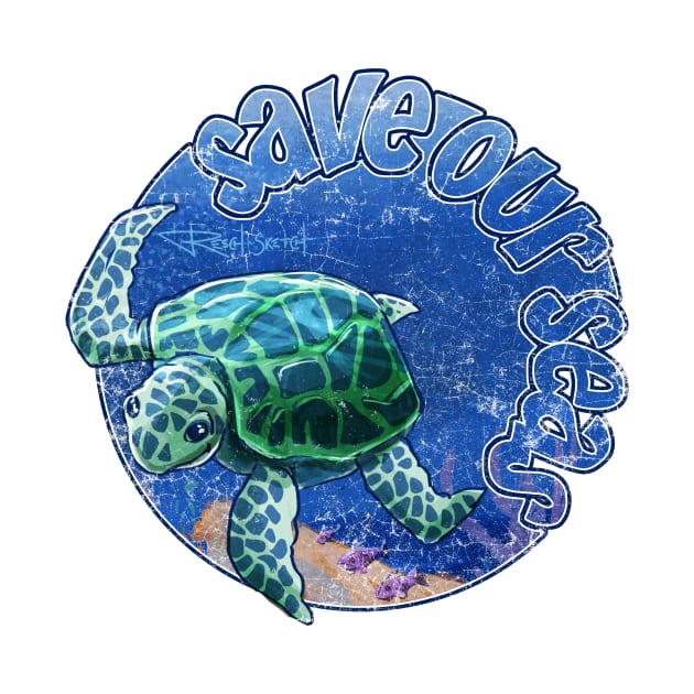 Sea Turtle: Save Our Seas by Dustin Resch