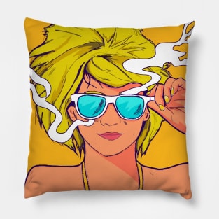 The summer girl Pillow