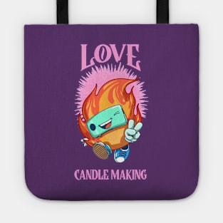 Love Candle Making Tote