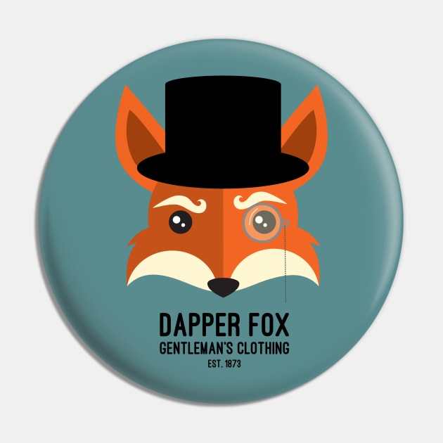 Dapper Fox 1873 Pin by TeawithAlice