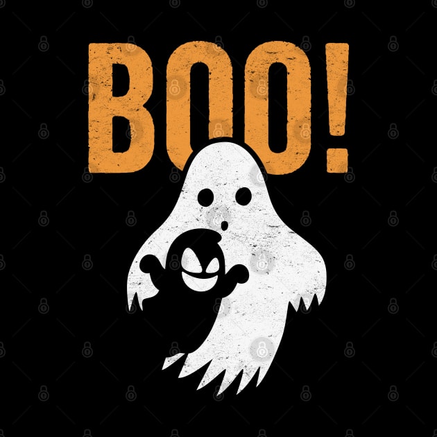 Retro Halloween Ghosts: Boo! by TwistedCharm