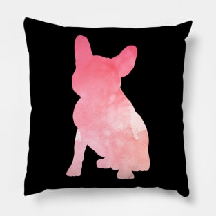 Pink Frenchie - French Bulldog Pillow