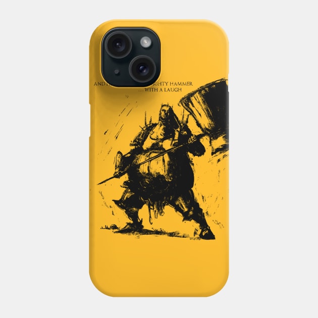 Executioner Phone Case by WOVENPIXLS