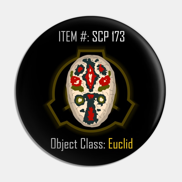 SCP-173 - Scp Foundation - Pin