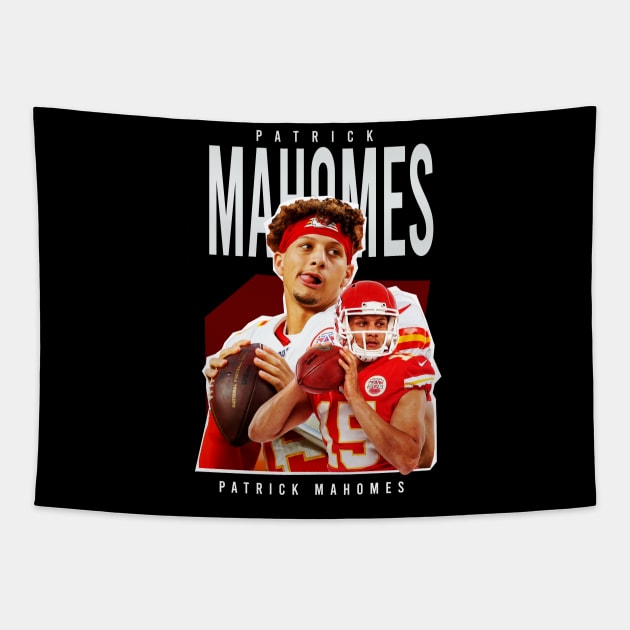 Patrick Vintage Style Mahomes Tapestry by NelsonPR