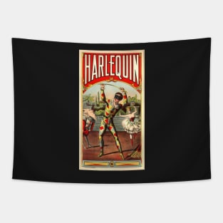 "Harlequin" Advertising Poster - (c. 1870) Tapestry