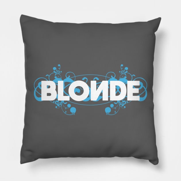 Dumb Blonde Pillow by Dale Preston Design