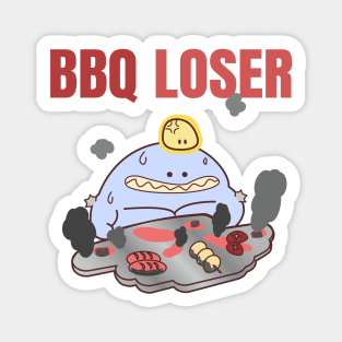 BBQ LOSER Magnet