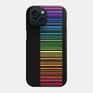 Rainbow Barcode Phone Case