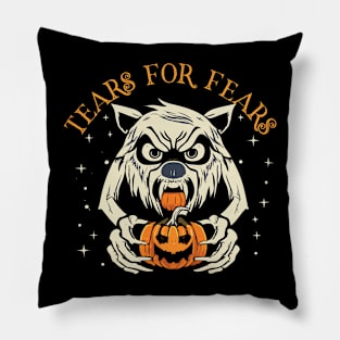 Tears for Fears Werewolf Halloween Pillow