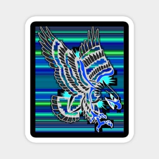 Tattoo Eagle by LowEndGraphics Magnet