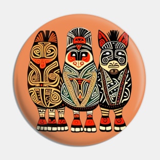 Three medicine man Pin