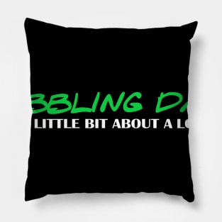 GREEN DABBLE Pillow