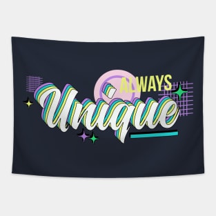 ALWAYS UNIQUE RETRO STYLE DESIGN Tapestry