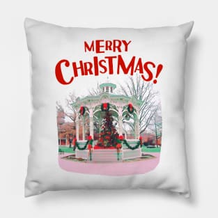 Merry Christmas - Christmas Tree - Gazebo Pillow