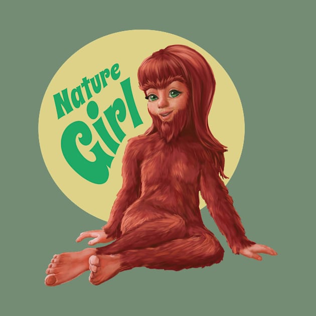 Nature Girl Lady Bigfoot by SavageHardyFree