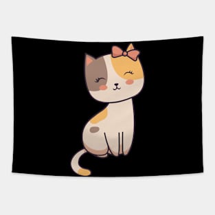 pretty kitten Tapestry