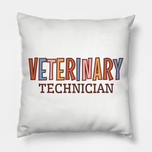 Veterinary Technician Graduation, Vet Tech School Pillow