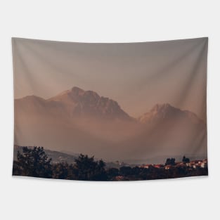 Italian Mountains Landscape Tapestry