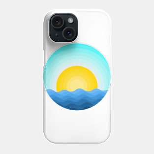 Summertime ocean Phone Case