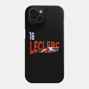 Charles Leclerc 16 - F1 2023 Phone Case