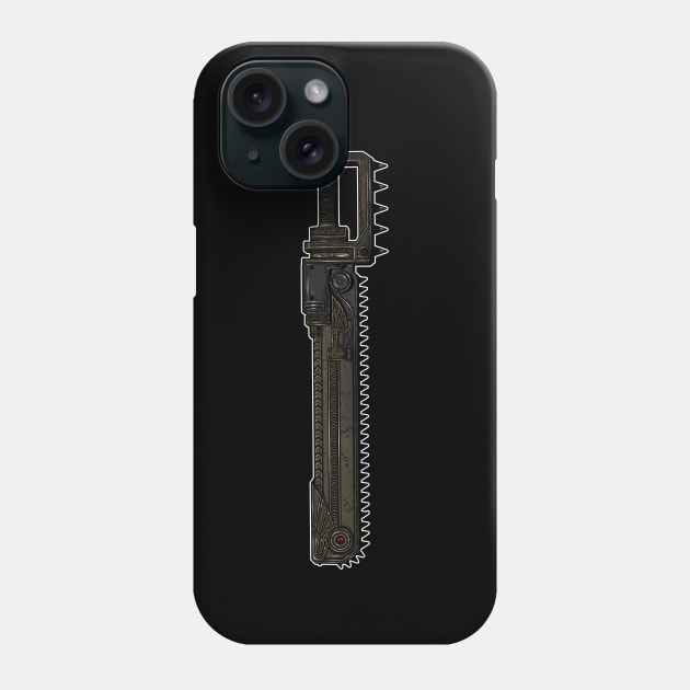 Chainsword Phone Case by SimonBreeze