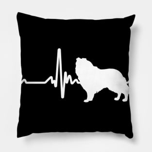 Border Collie Puppy Heartbeat Pillow