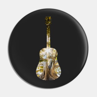 Nature Tree of Life Acoustic Guitar Pin