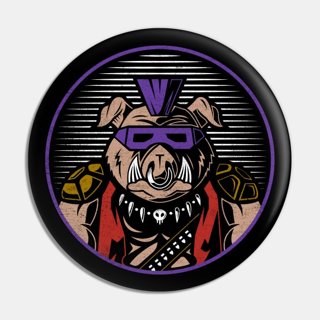 Pig Punk Pin by logozaste