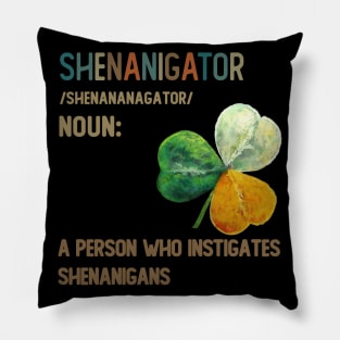 SHENANIGATOR NOUN VINATGE Pillow