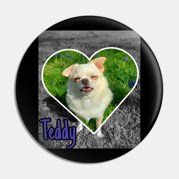 Teddy Pin by Junebugs