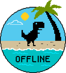 offline beach Magnet