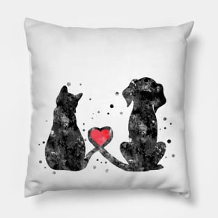 Cat and dog Pillow