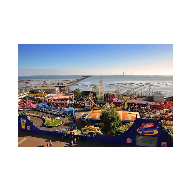 Adventure Island Southend Pier Essex England by AndyEvansPhotos