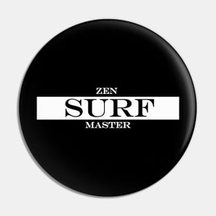 zen surf master Pin