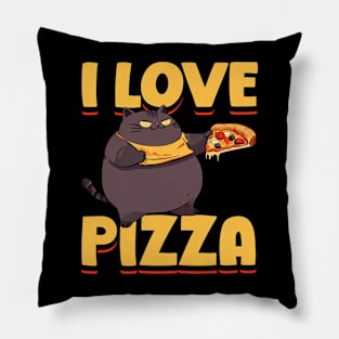 I love Pizza Cat Pillow