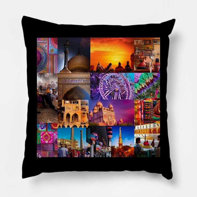 Timeless Appeal, Endless Possibilities Pillow by Abstract Gallery