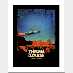  Thelma & Louise Movie Poster 90s American Female Road Film  Artworks Canvas Poster Room Aesthetic Wall Art Prints Home Modern Decor  Gifts Framed-unframed 16x24inch(40x60cm): Posters & Prints