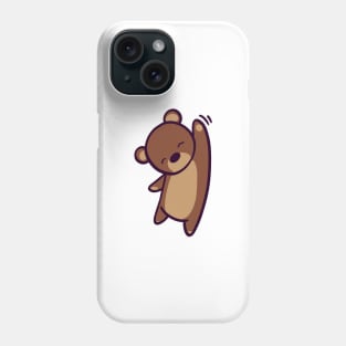 Big Wave Bear Cub Phone Case