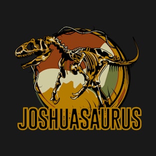 Joshuasaurus Joshua Dinosaur T-Rex T-Shirt