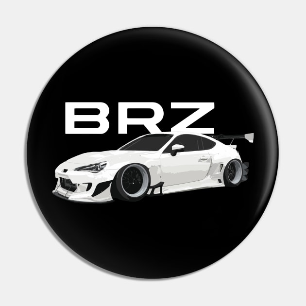 Rocket Bunny BRZ in Ceramic White Pin by cowtown_cowboy