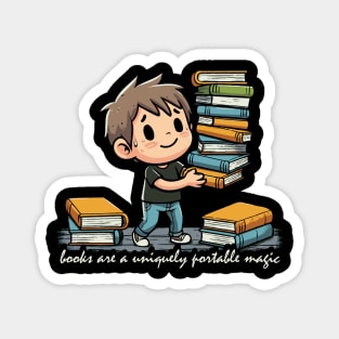 Books Are A Uniquely Portable Magic Magnet