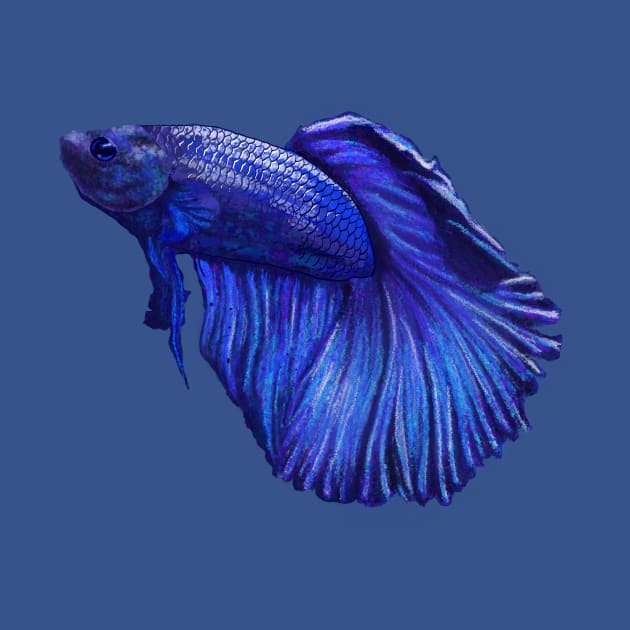 Johnny’s Betta Fish by Mindy’s Beer Gear