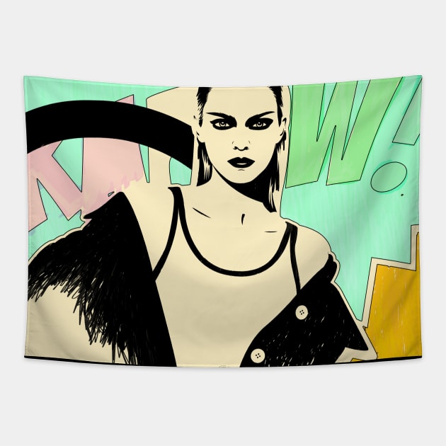 Chic tapestry top