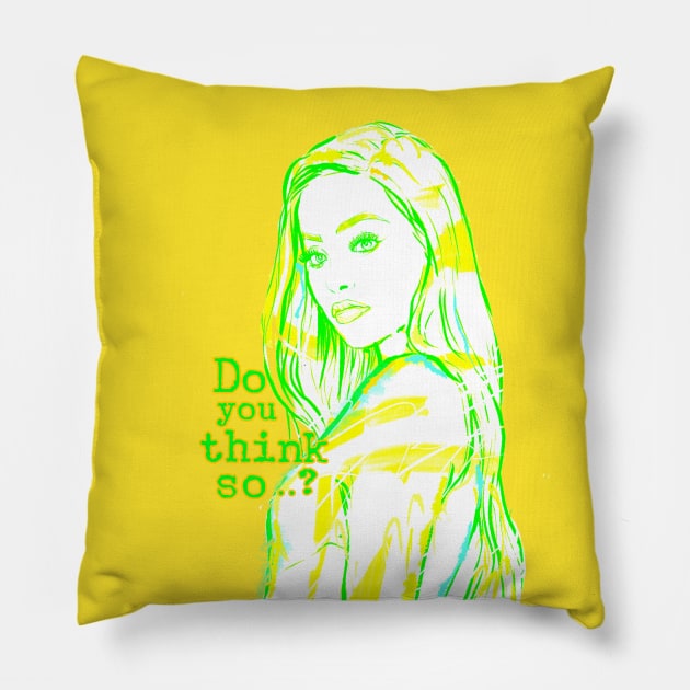 question2 Pillow by I am001