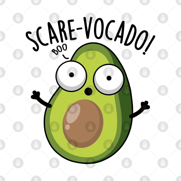 Scare-vocaco Funny Avocado Puns by punnybone