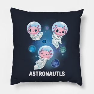 Space Axolotl: The Astronautls Pillow