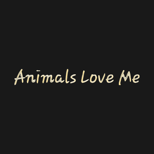 Animals Love Me 2 by ReanimatedStore
