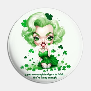 that´s Irish Luck Pin